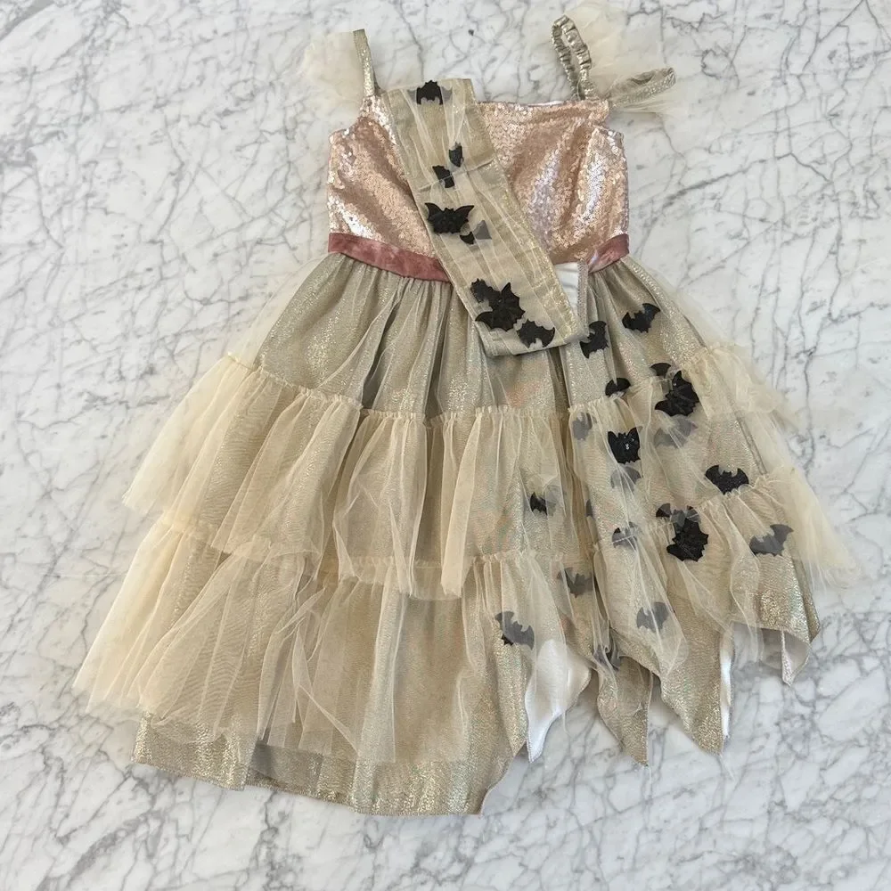 Chasing Fireflies Batty Ballerina Witch Costume size 8